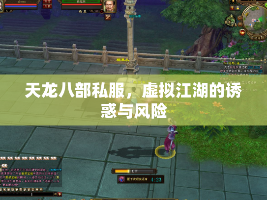 天龙八部私服，虚拟江湖的诱惑与风险
