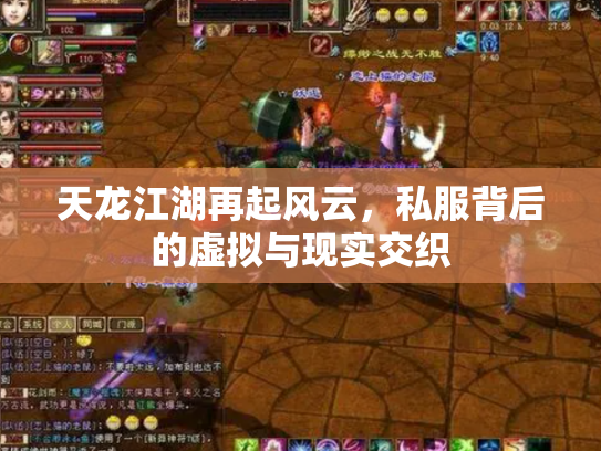 天龙江湖再起风云，私服背后的虚拟与现实交织