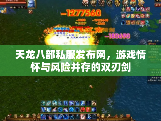 天龙八部私服发布网，游戏情怀与风险并存的双刃剑