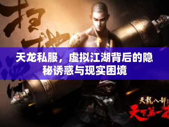 天龙私服，虚拟江湖背后的隐秘诱惑与现实困境
