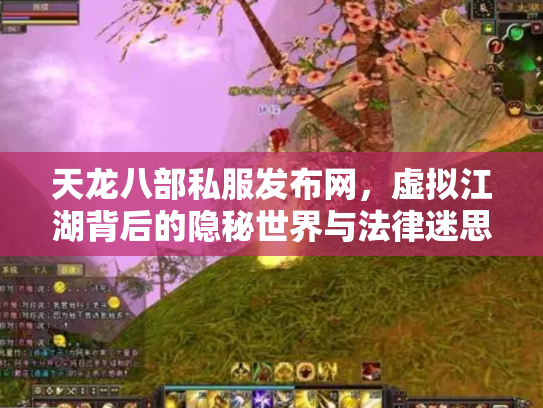 天龙八部私服发布网，虚拟江湖背后的隐秘世界与法律迷思