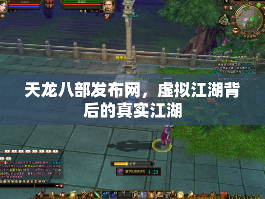 天龙八部发布网，虚拟江湖背后的真实江湖