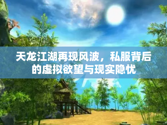 天龙江湖再现风波，私服背后的虚拟欲望与现实隐忧