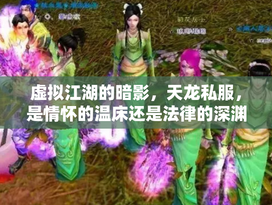虚拟江湖的暗影，天龙私服，是情怀的温床还是法律的深渊？