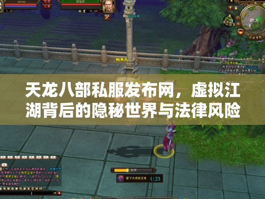 天龙八部私服发布网，虚拟江湖背后的隐秘世界与法律风险