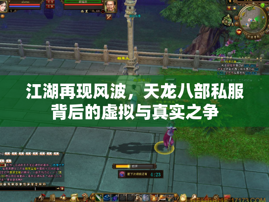 江湖再现风波，天龙八部私服背后的虚拟与真实之争