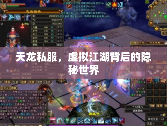 天龙私服，虚拟江湖背后的隐秘世界