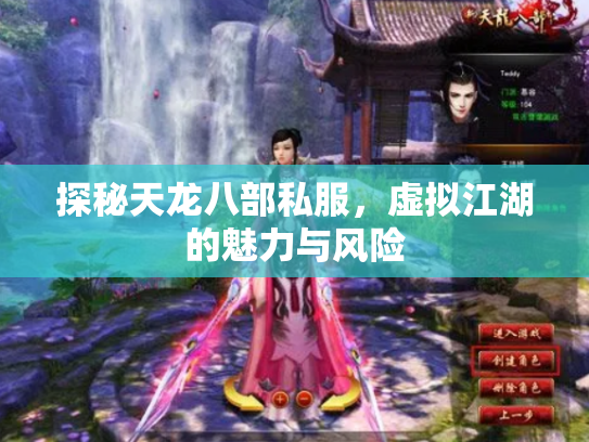 探秘天龙八部私服，虚拟江湖的魅力与风险