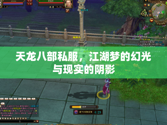 天龙八部私服，江湖梦的幻光与现实的阴影