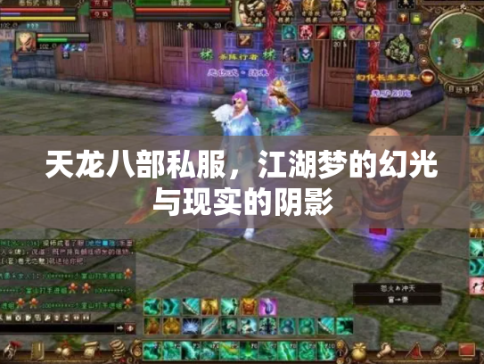 天龙八部私服，江湖梦的幻光与现实的阴影