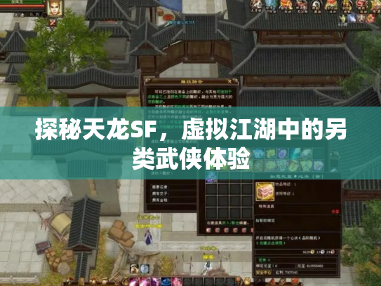 探秘天龙SF，虚拟江湖中的另类武侠体验