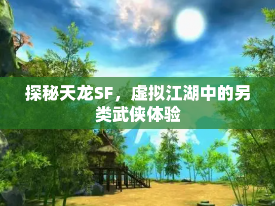 探秘天龙SF，虚拟江湖中的另类武侠体验