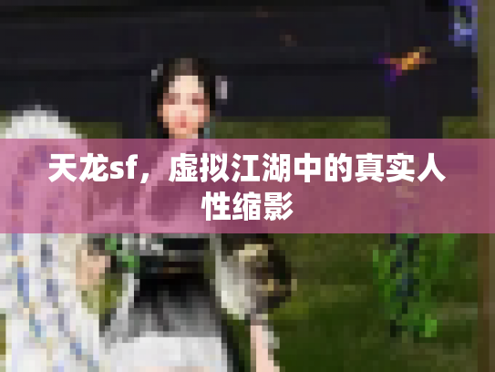 天龙sf，虚拟江湖中的真实人性缩影