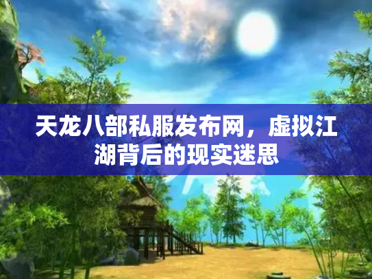 天龙八部私服发布网，虚拟江湖背后的现实迷思