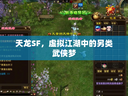 天龙SF，虚拟江湖中的另类武侠梦