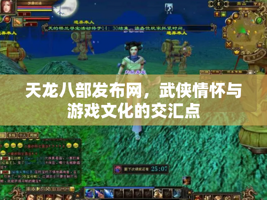 天龙八部发布网，武侠情怀与游戏文化的交汇点