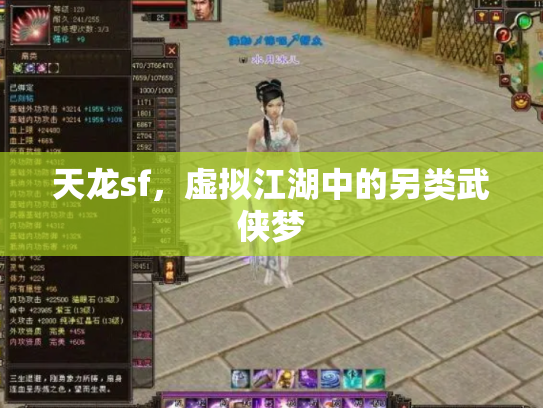 天龙sf，虚拟江湖中的另类武侠梦