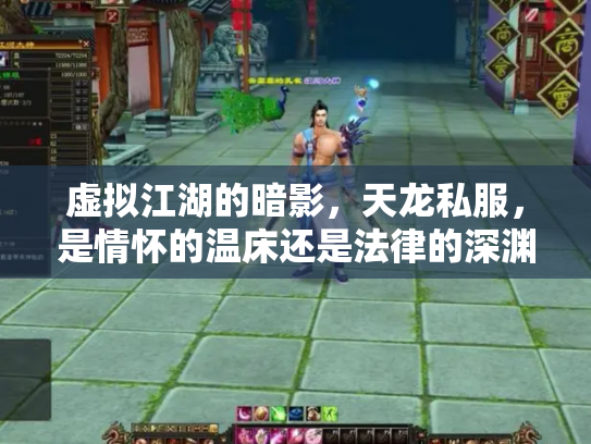 虚拟江湖的暗影，天龙私服，是情怀的温床还是法律的深渊？