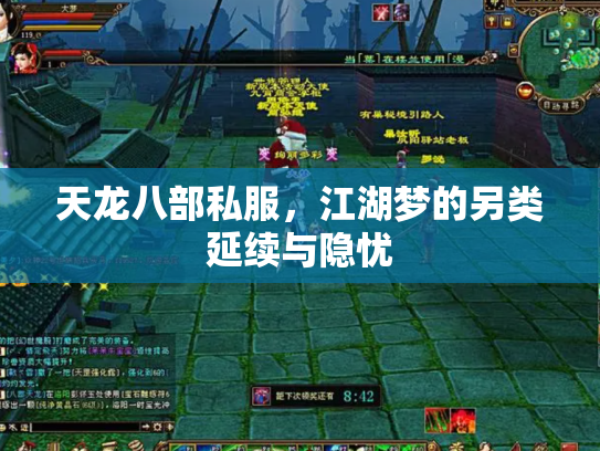 天龙八部私服，江湖梦的另类延续与隐忧