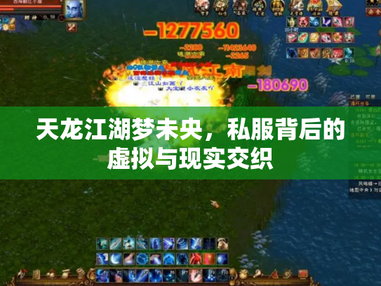 天龙江湖梦未央，私服背后的虚拟与现实交织