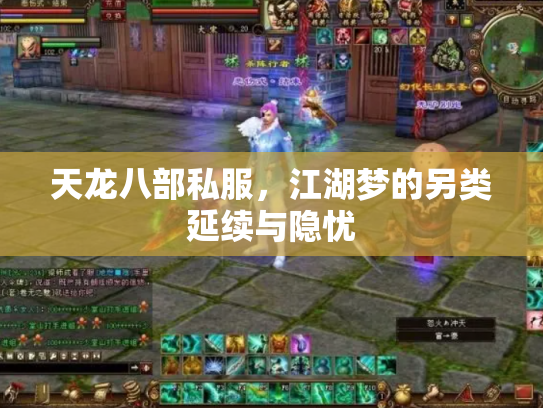 天龙八部私服，江湖梦的另类延续与隐忧