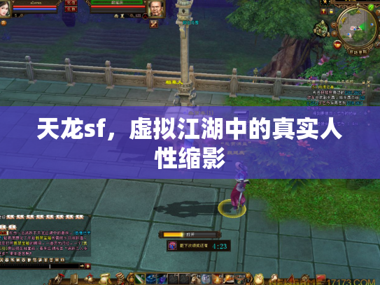 天龙sf，虚拟江湖中的真实人性缩影