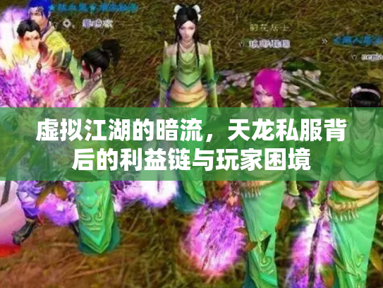 虚拟江湖的暗流，天龙私服背后的利益链与玩家困境