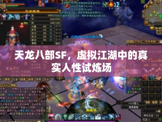 天龙八部SF，虚拟江湖中的真实人性试炼场