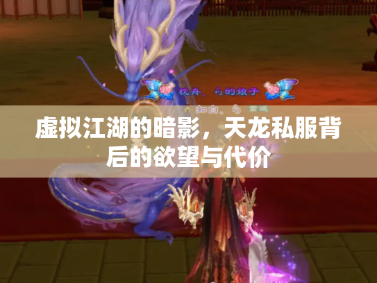 虚拟江湖的暗影，天龙私服背后的欲望与代价