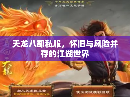 天龙八部私服，怀旧与风险并存的江湖世界