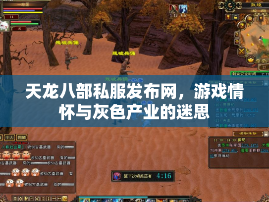 天龙八部私服发布网，游戏情怀与灰色产业的迷思