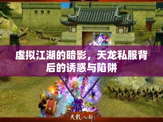 虚拟江湖的暗影，天龙私服背后的诱惑与陷阱
