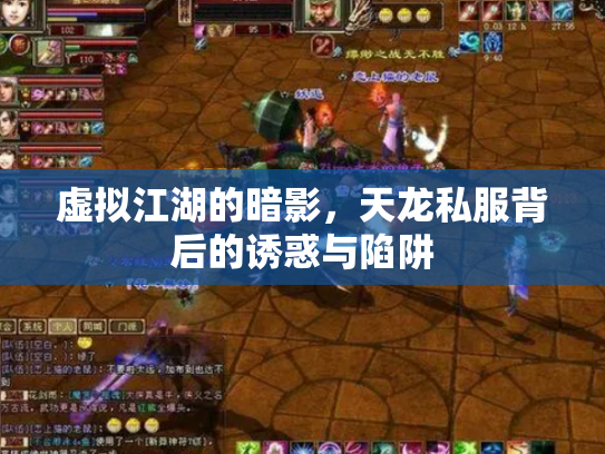 虚拟江湖的暗影，天龙私服背后的诱惑与陷阱
