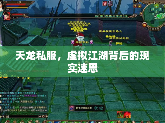 天龙私服，虚拟江湖背后的现实迷思