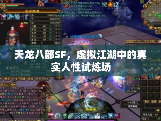 天龙八部SF，虚拟江湖中的真实人性试炼场