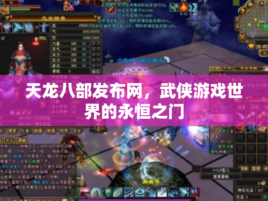 天龙八部发布网，武侠游戏世界的永恒之门