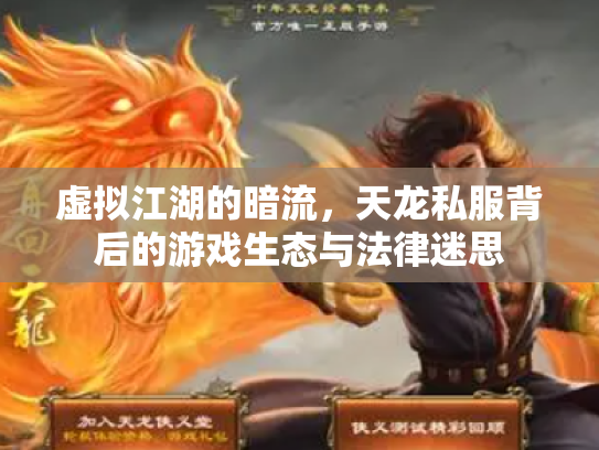 虚拟江湖的暗流，天龙私服背后的游戏生态与法律迷思