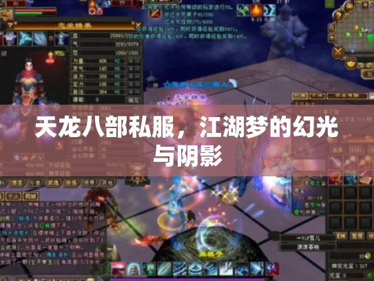 天龙八部私服，江湖梦的幻光与阴影