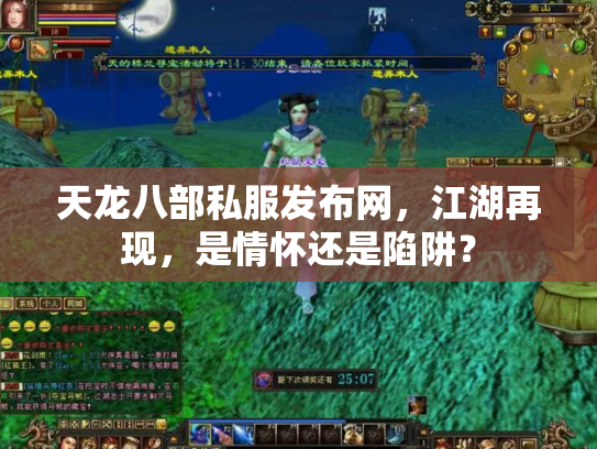 天龙八部私服发布网，江湖再现，是情怀还是陷阱？