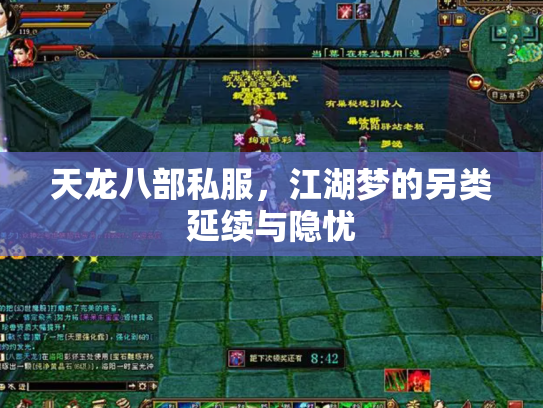 天龙八部私服，江湖梦的另类延续与隐忧