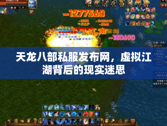 天龙八部私服发布网，虚拟江湖背后的现实迷思