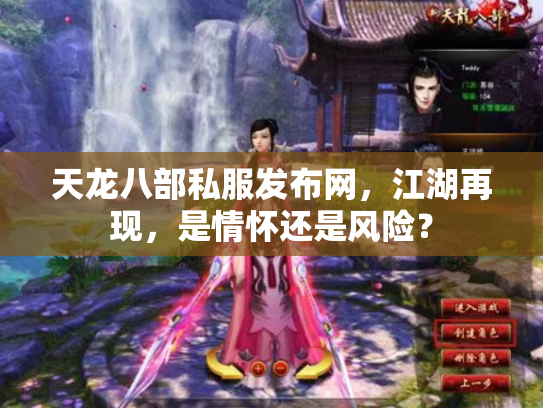 天龙八部私服发布网，江湖再现，是情怀还是风险？