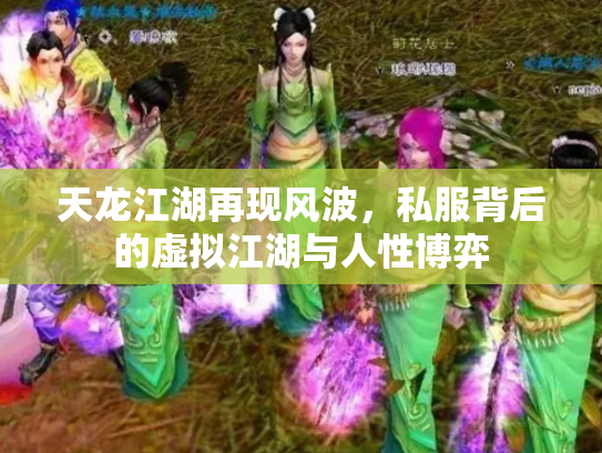 天龙江湖再现风波，私服背后的虚拟江湖与人性博弈