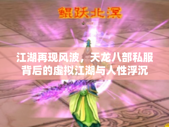 江湖再现风波，天龙八部私服背后的虚拟江湖与人性浮沉