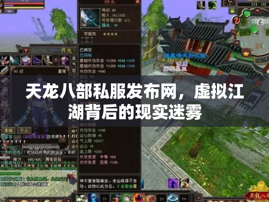 天龙八部私服发布网，虚拟江湖背后的现实迷雾