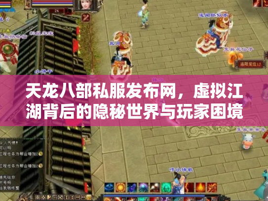 天龙八部私服发布网，虚拟江湖背后的隐秘世界与玩家困境