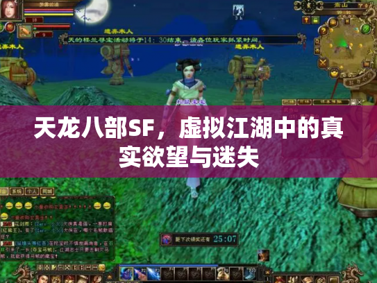 天龙八部SF，虚拟江湖中的真实欲望与迷失