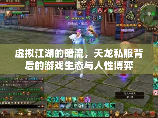 虚拟江湖的暗流，天龙私服背后的游戏生态与人性博弈