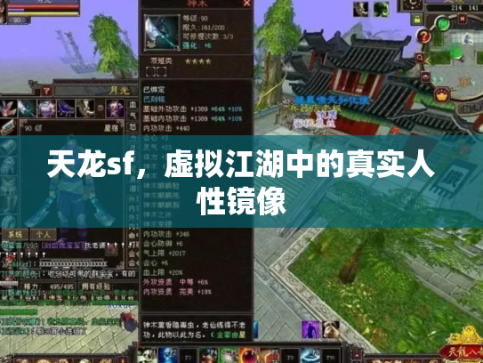 天龙sf，虚拟江湖中的真实人性镜像