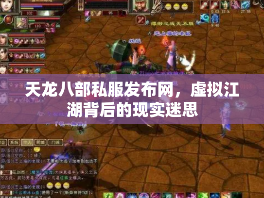 天龙八部私服发布网，虚拟江湖背后的现实迷思